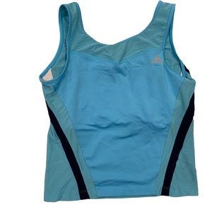 Adidas built in sports bra tank